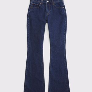 Abercrombie & Fitch Indigo Boot Cut Jeans CURVE LOVE